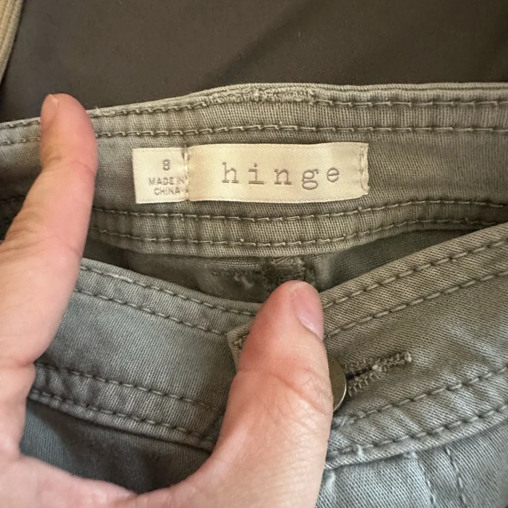 Hinge Gray Cargo Shorts Casual Style - Picture 3 of 3